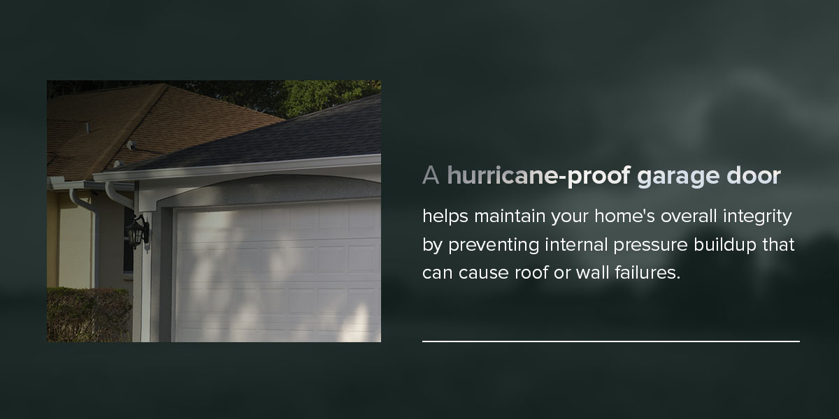 hurricane-proof garage door